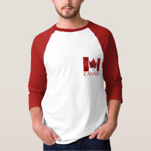 Canada Flag Jersey T-shirts Gifts Souvenir Shirts