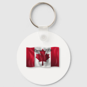 Canada Flag Key Ring
