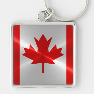 Canada Flag Key Ring