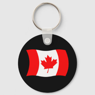 Canada Flag Keychain