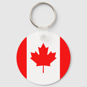 Canada Flag Keychain