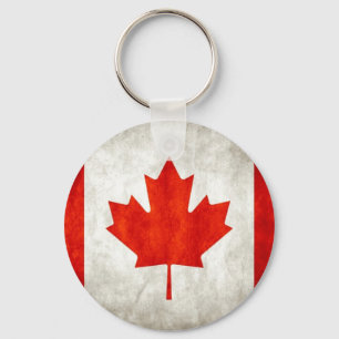 Canada Flag Keychain