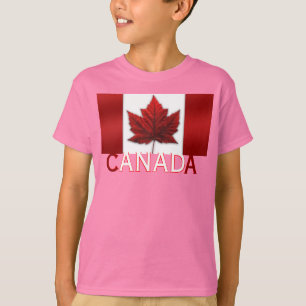 Canada Flag Kid's Shirt Canada Kid's Souvenir Tops