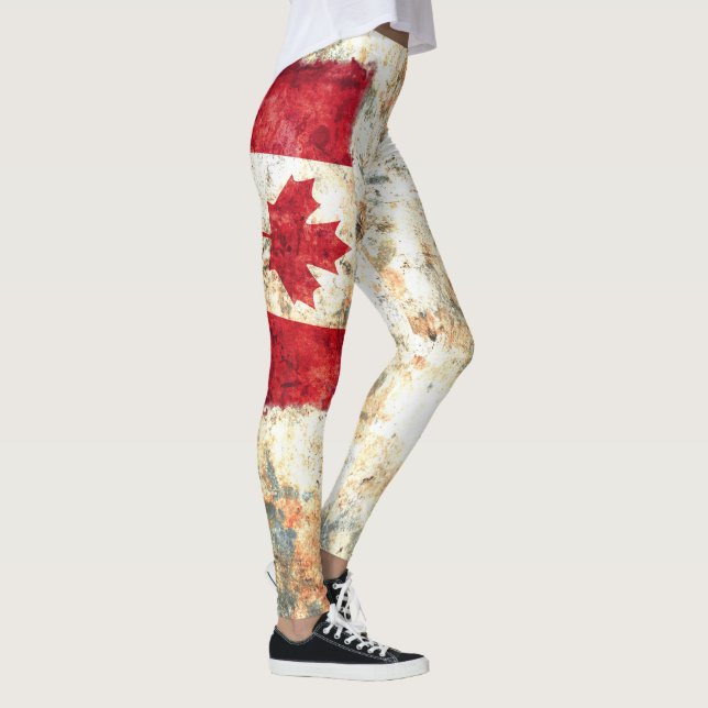 Canada Flag Leggings (Right)