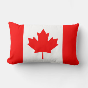 Canada flag lumbar cushion