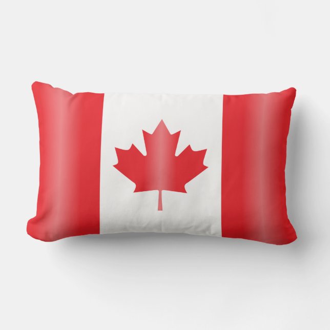 Canada flag lumbar cushion (Front)