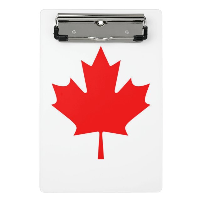 Canada Flag Mini Clipboard (Front)