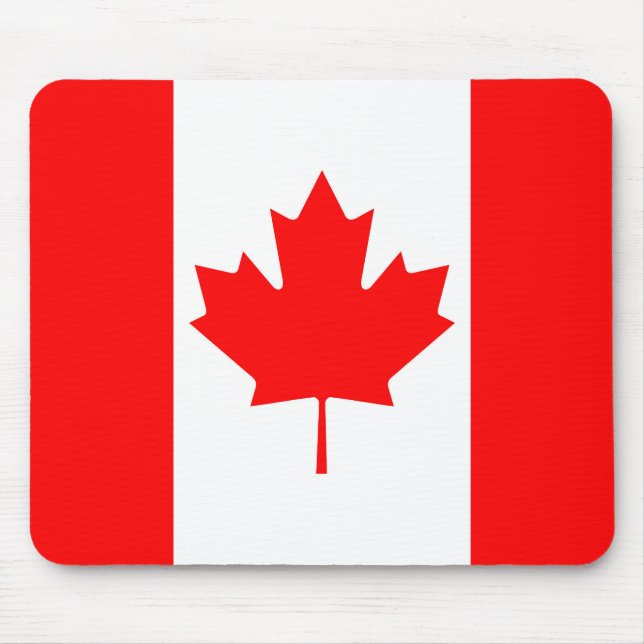 Canada Flag Mouse Pad (Front)