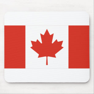 canada flag mouse pad