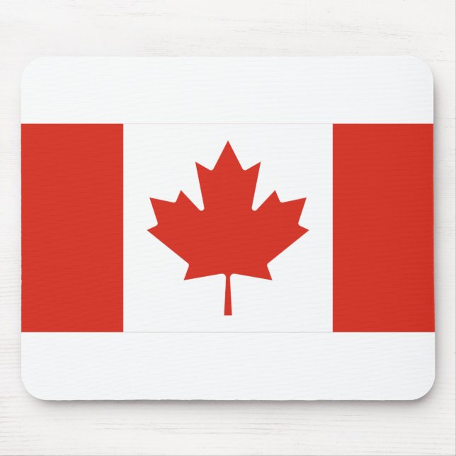 canada flag mouse pad (Front)
