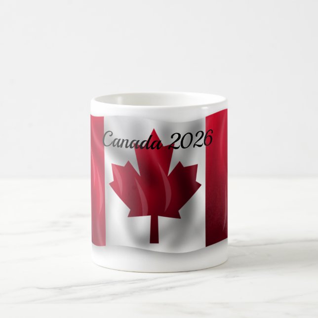 Canada Flag Mug (Center)