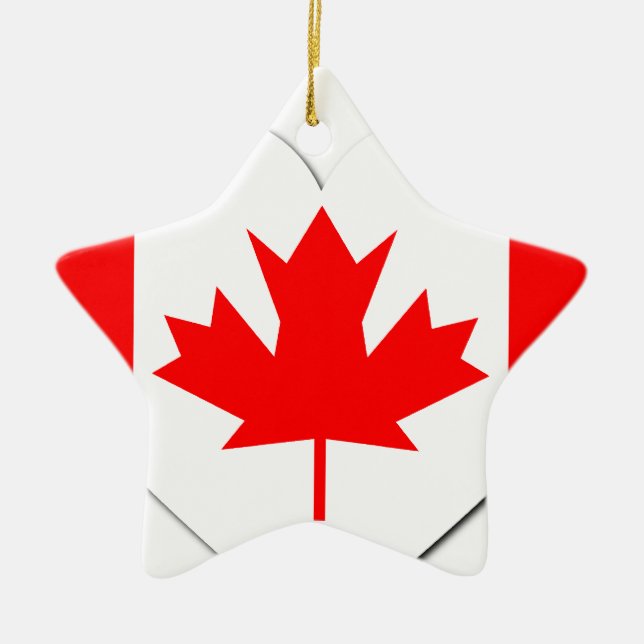 Canada flag Ornaments (Front)
