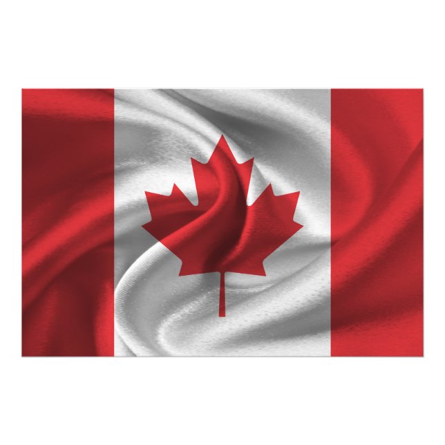 Canada Flag Photo Print (Front)