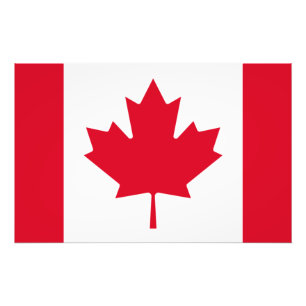 Canada Flag Photo Print