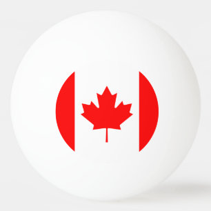 Canada Flag Ping Pong Ball