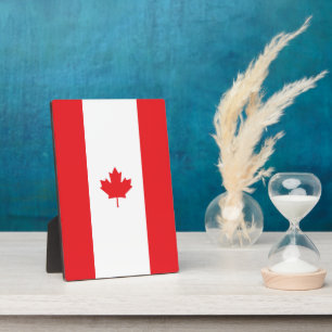 Canada flag plaque