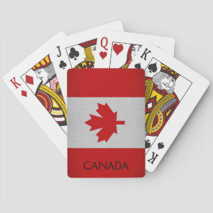 Canada Flag Playing Cards
