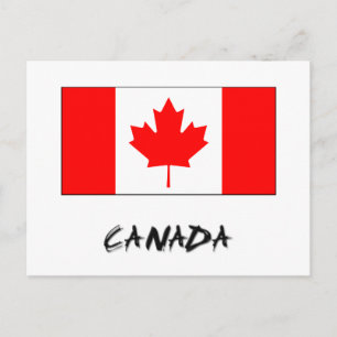 Canada Flag Postcard