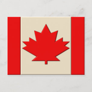 Canada Flag Postcard