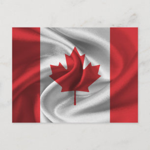 Canada Flag Postcard