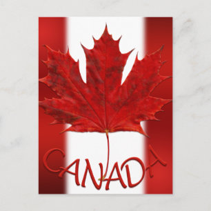 Canada Flag Postcards Canadian Souvenir Postcards