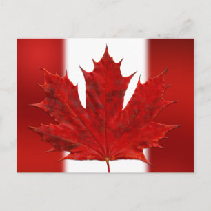 Canada Flag Postcards Canadian Souvenir Postcards