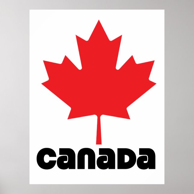 Canada Flag Poster (Front)