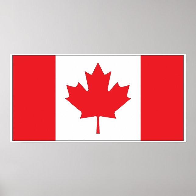 Canada Flag Poster (Front)