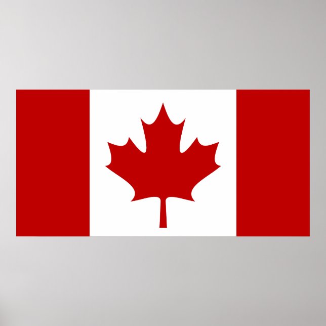 Canada Flag Poster (Front)