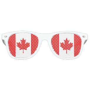 Canada Flag Retro Sunglasses