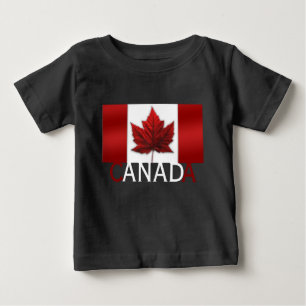 Canada Flag Shirt Baby Canada T-shirt Customisable