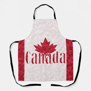 Canada, flag shower  apron
