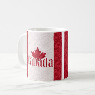 Canada, flag shower coffee mug