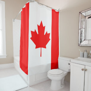 Canada Flag Shower Curtain