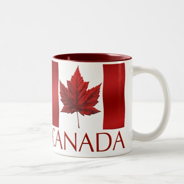 Canada Flag Souvenir Coffee Cup Canada Mug (Right)