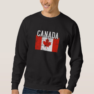 Canada Flag Souvenir Men Women Trip Holiday Canadi Sweatshirt