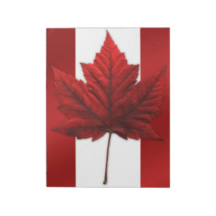 Canada Flag Souvenir Notepad Canada Gifts