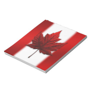 Canada Flag Souvenir Notepad Canada Gifts Notepads