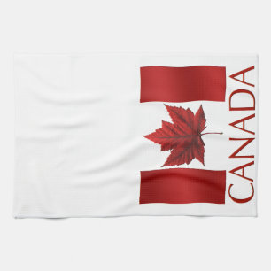 Canada Flag Souvenir Towel Canada Tea Towel Decor