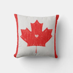 Canada Flag Square Pillow