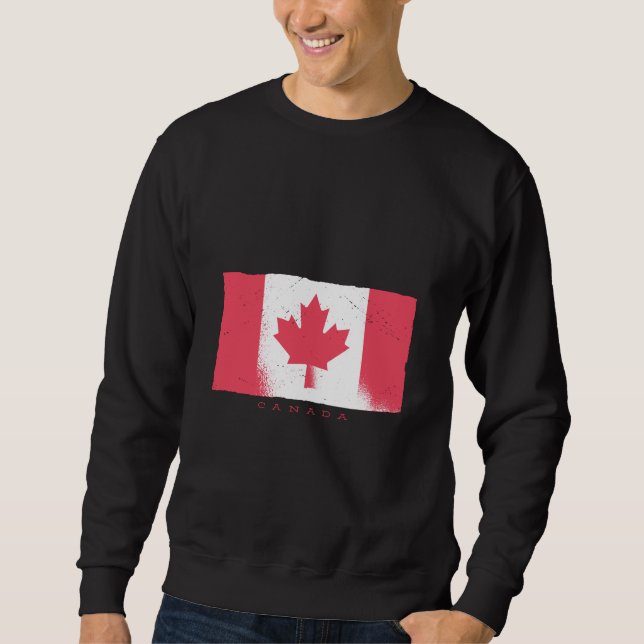 Canada Flag Sweatshirt (Front)