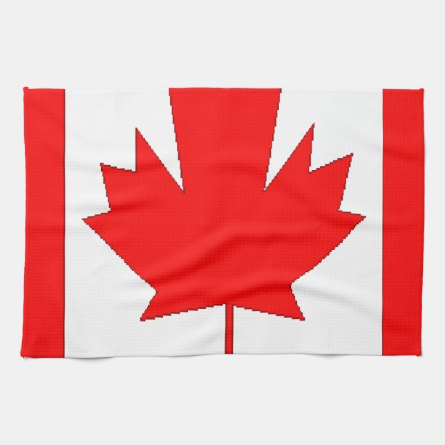 Canada flag tea towel (Horizontal)
