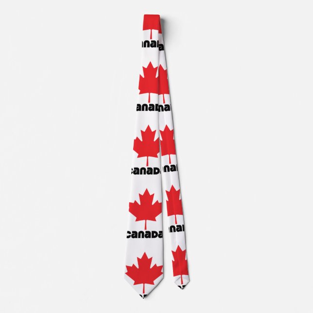 Canada Flag Tie (Front)