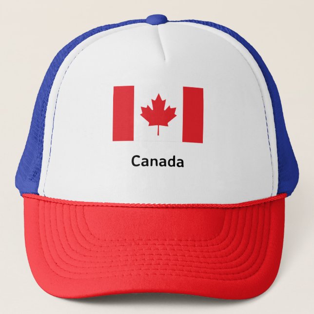 Canada Flag Trucker Hat (Front)