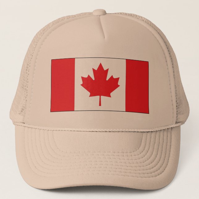 Canada Flag Trucker Hat (Front)
