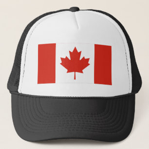 canada flag trucker hat