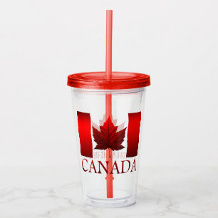 Canada Flag Tumbler Personalised Canada Gifts