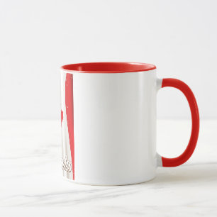 Canada Flag Vintage travel poster Mug