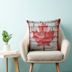 Canada flag wall cushion