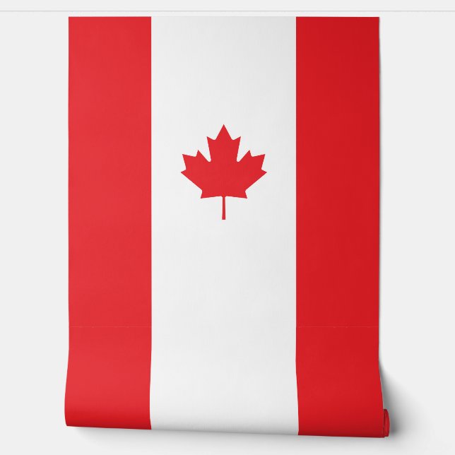 Canada flag wallpaper (Unrolling)